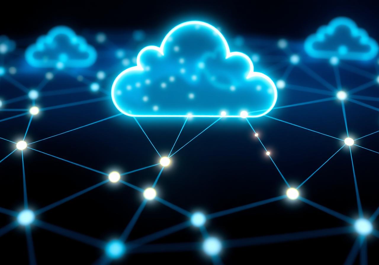 Abstract cloud network